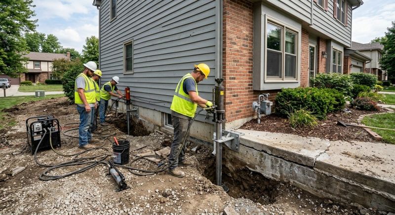 Basement Stabilization in San Bernardino, CA
