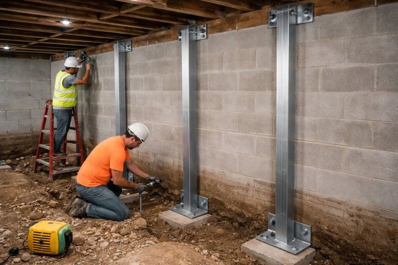 Basement Stabilization in San Bernardino, CA