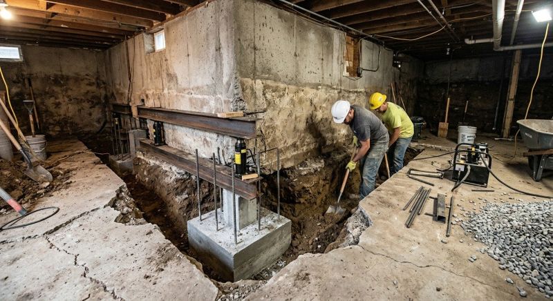 Basement Underpinning in San Bernardino, CA