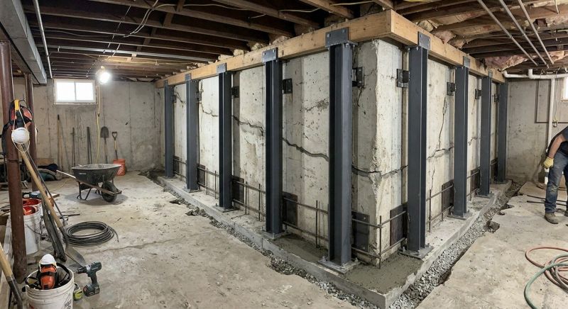 Basement Underpinning in San Bernardino, CA