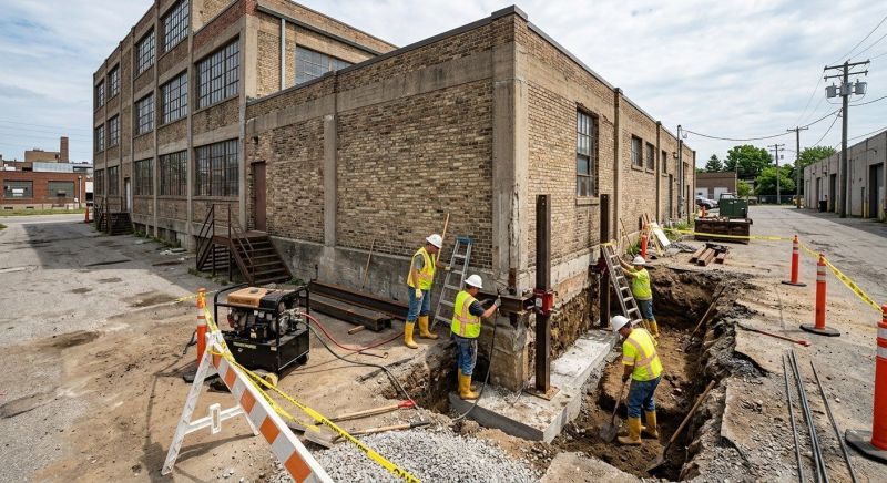 Building Foundation Repair in Running Springs, CA