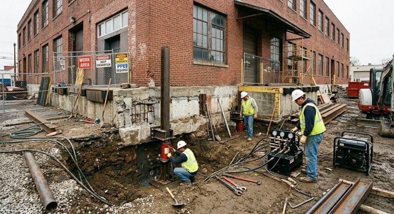 Building Foundation Repair in Yucaipa, CA