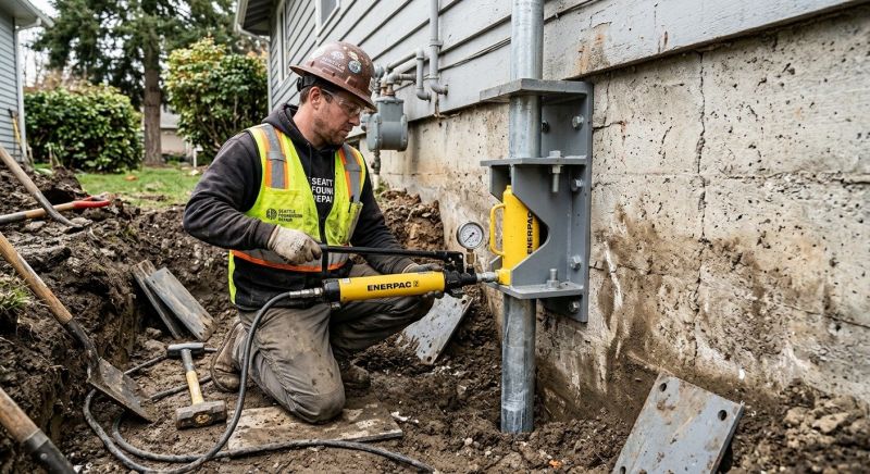 Concrete Foundation Leveling in Fontana, CA