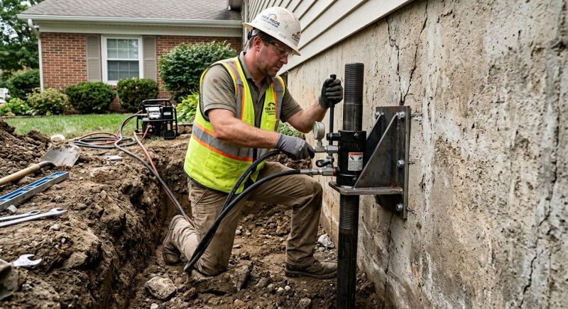 Concrete Foundation Leveling in San Bernardino, CA