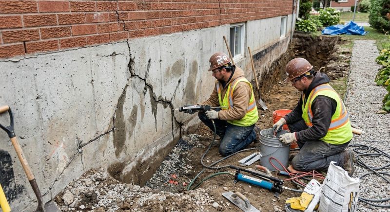 Cracked Foundation Repair in Beaumont, CA