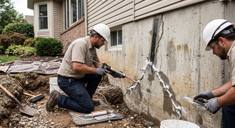 Cracked Foundation Repair in Lake Arrowhead, CA