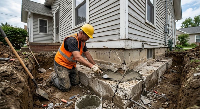 Cracked Foundation Repair in Ontario, CA