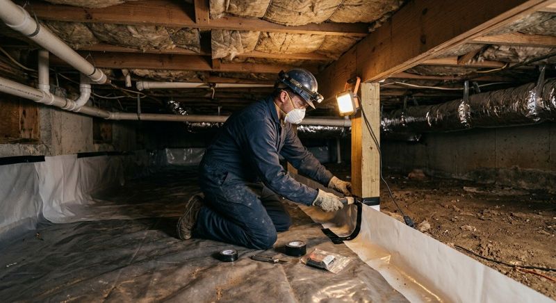 Crawl Space Leveling in San Bernardino, CA