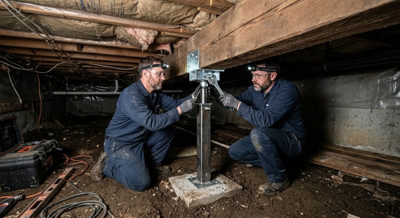 Crawlspace Foundation Repair in Beaumont, CA