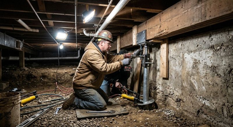 Crawlspace Foundation Repair in Redlands, CA