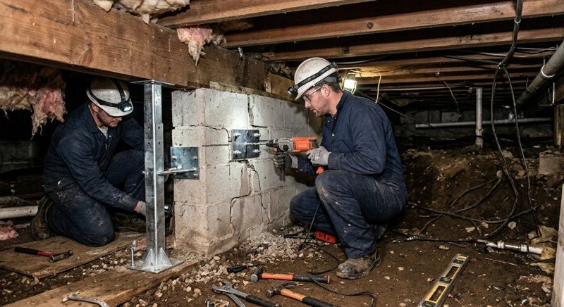 Crawlspace Foundation Repair in Riverside County, CA