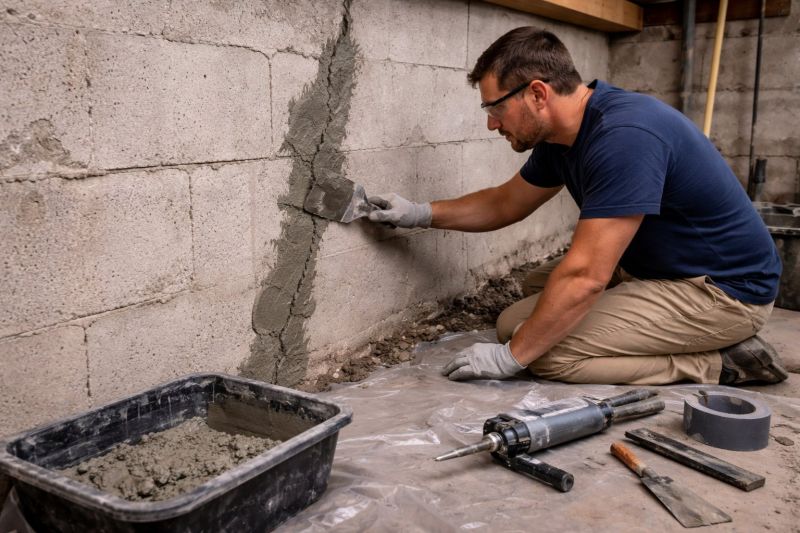 Foundation Crack Repair in Beaumont, CA