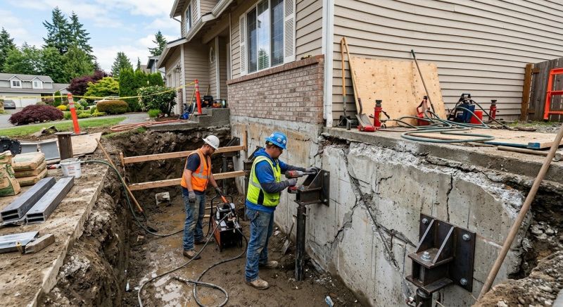 Foundation Damage Repair in Fontana, CA