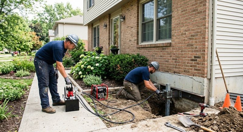 Foundation Jacking in Bloomington, CA