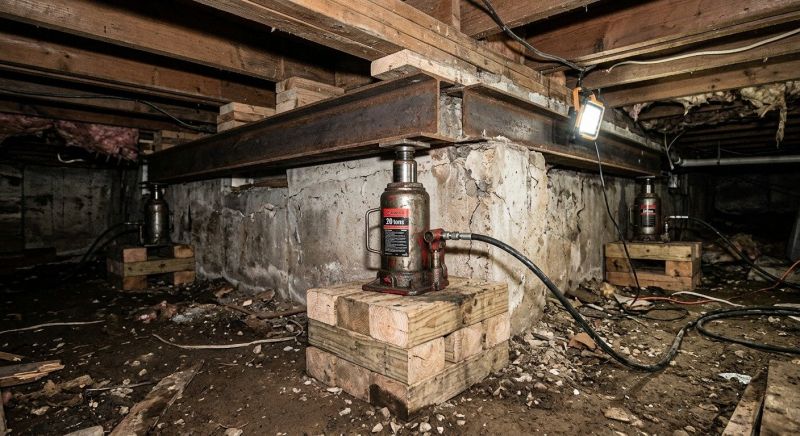 Foundation Jacking in Hesperia, CA