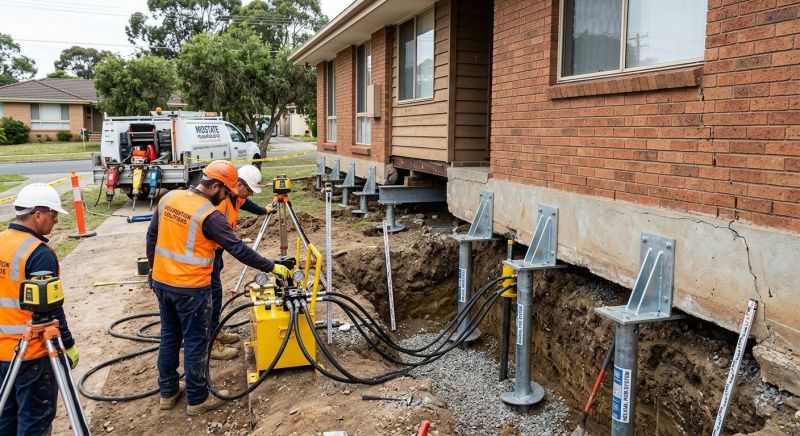 Foundation Jacking in Lake Arrowhead, CA