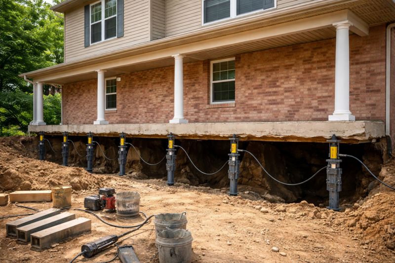 Foundation Jacking in Lake Arrowhead, CA