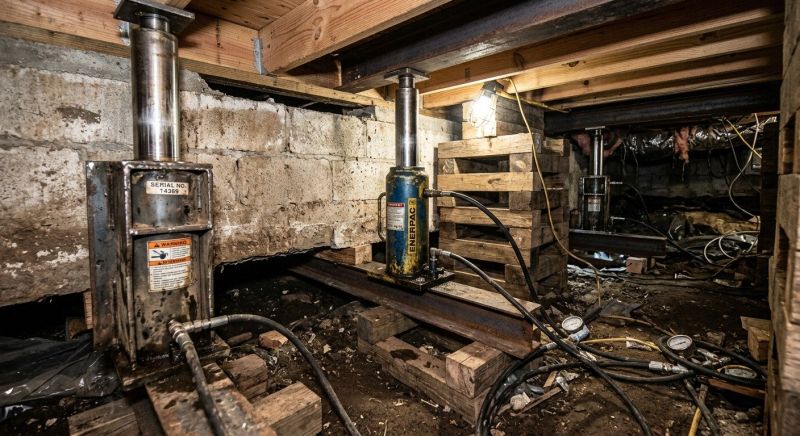 Foundation Jacking in San Bernardino County, CA