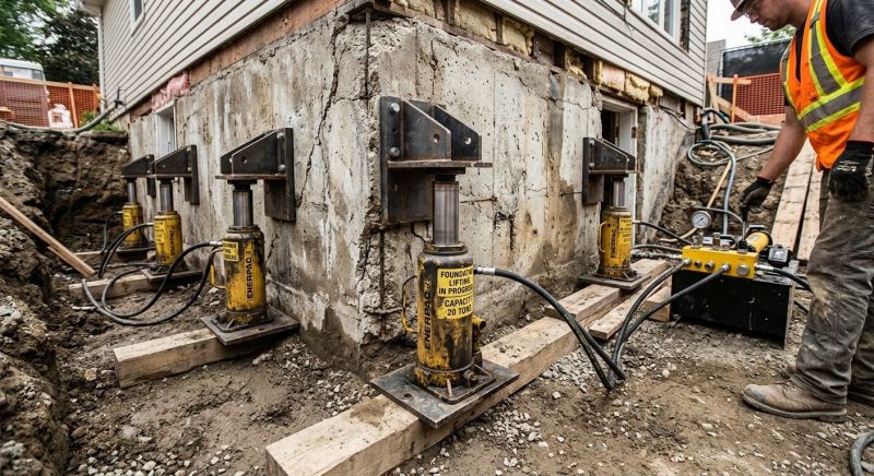 Foundation Jacking in Yucaipa, CA
