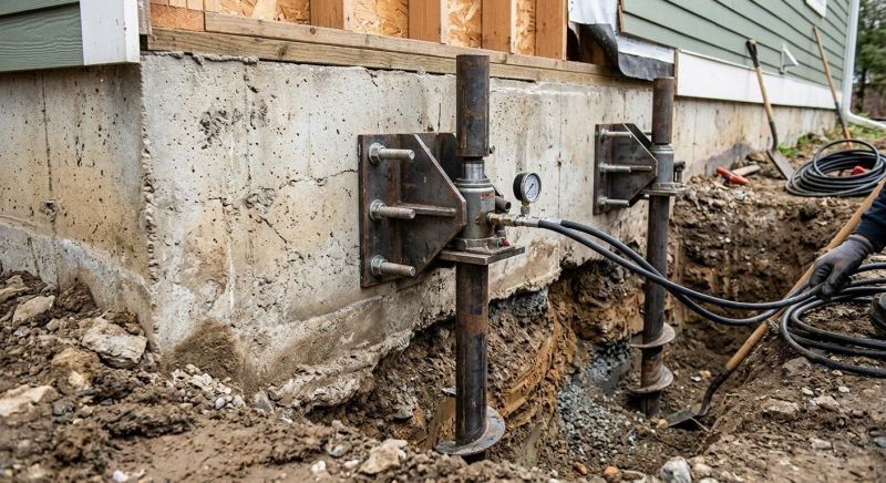 Foundation Pier Leveling in San Bernardino, CA