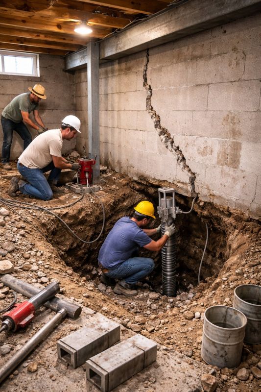 Foundation Structural Repair in San Bernardino, CA