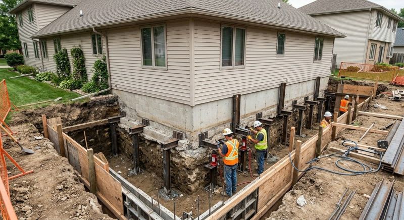 Foundation Underpinning in San Bernardino, CA