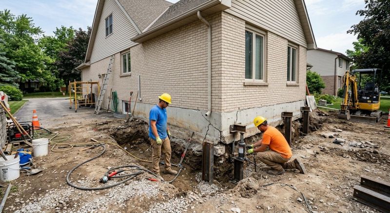 Helical Piers Installation in San Bernardino, CA
