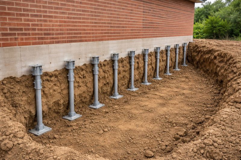 Helical Pile Installation in San Bernardino, CA