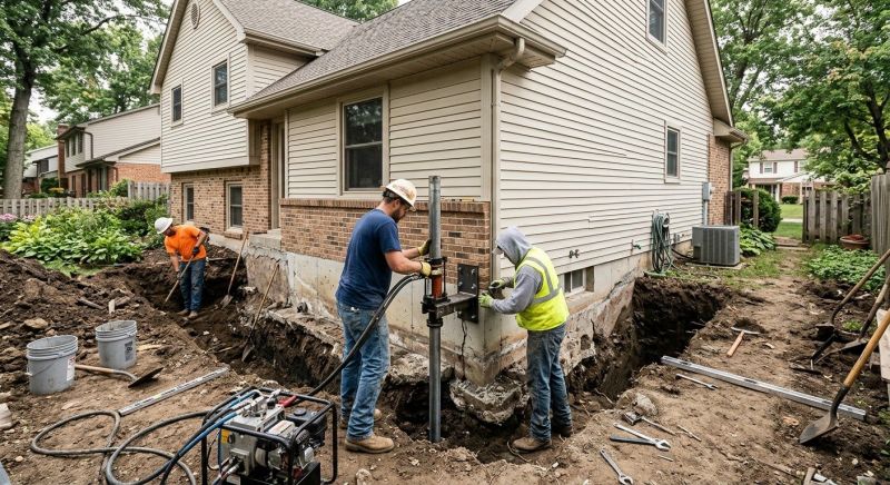 Home Foundation Repair in Upland, CA