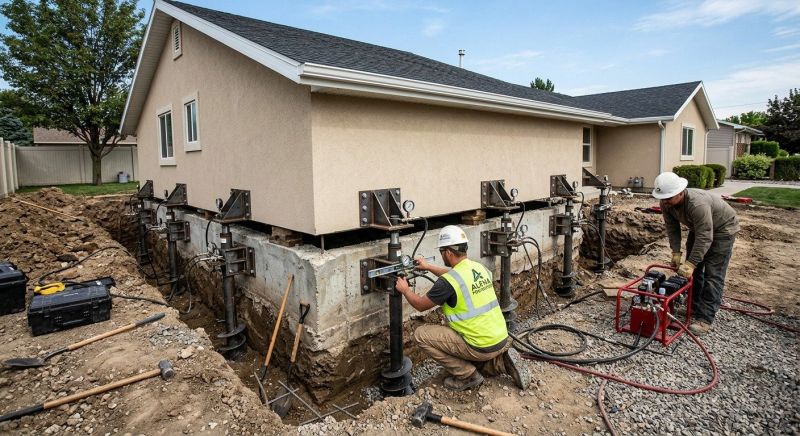 House Foundation Leveling in San Bernardino, CA