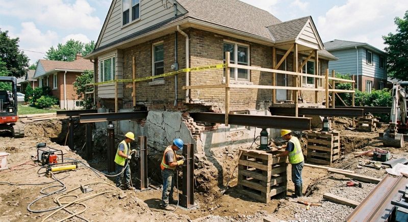 House Foundation Repair in Crestline, CA