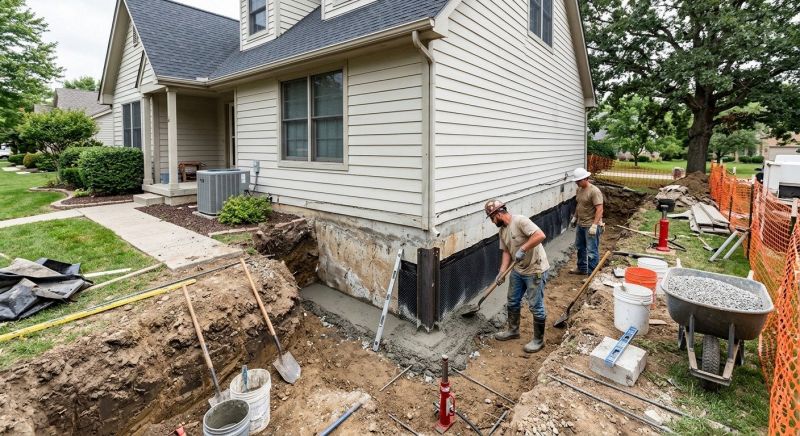 House Foundation Repair in Upland, CA