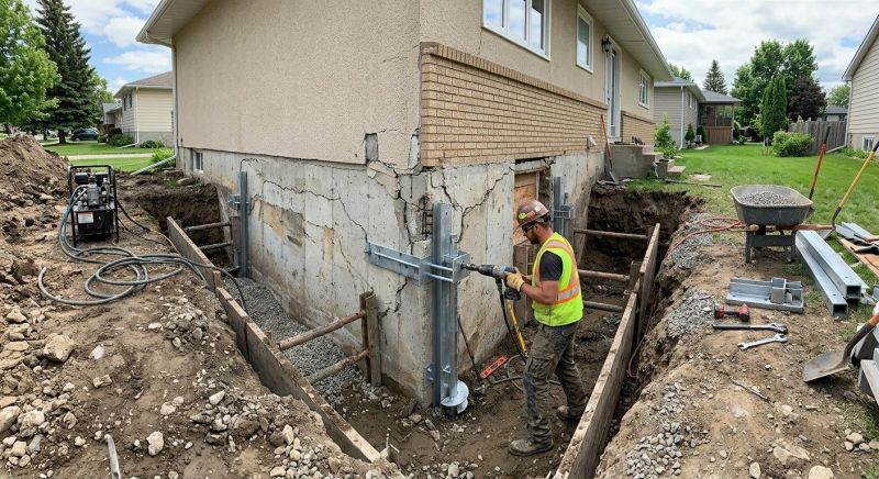 House Foundation Repair in Yucaipa, CA