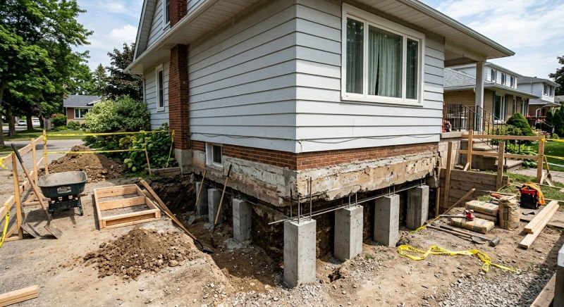 House Underpinning in San Bernardino, CA