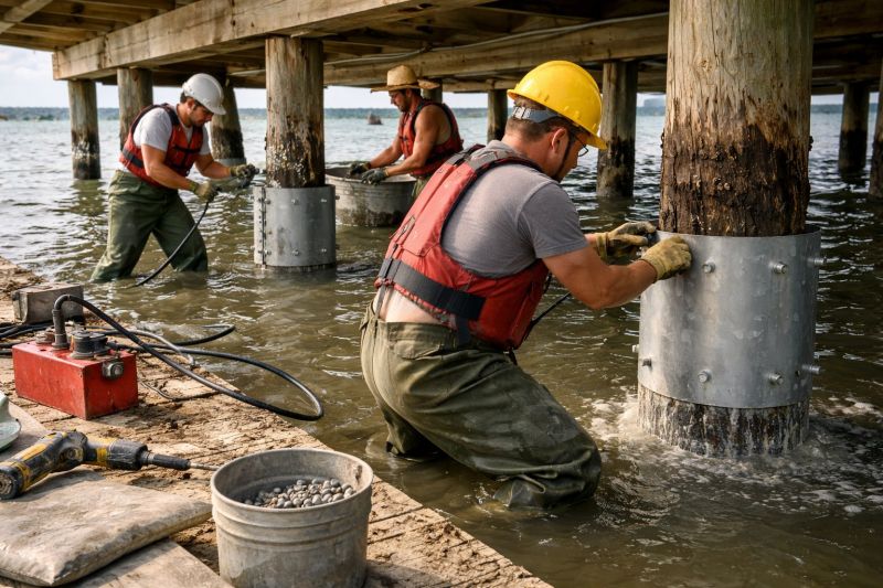 Piling Repair in San Bernardino, CA