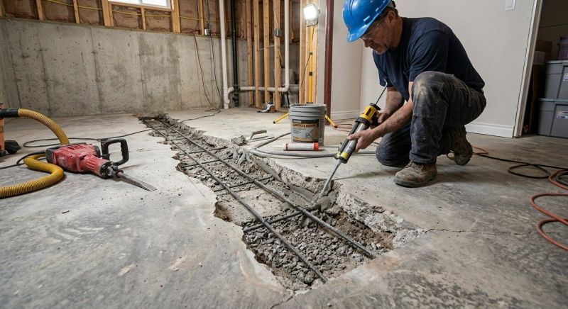 Slab Foundation Repair in San Bernardino, CA