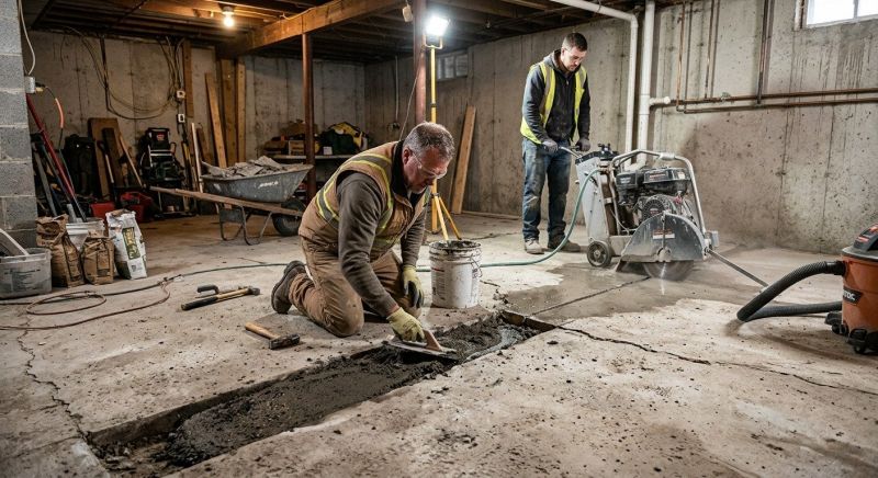 Slab Foundation Repair in San Bernardino, CA