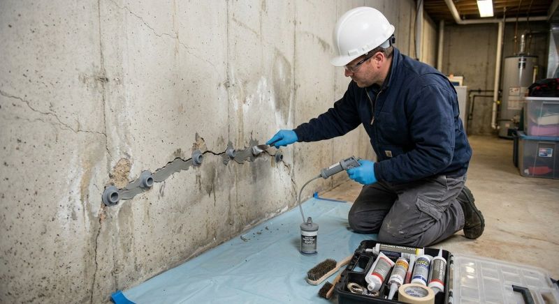 Structural Crack Repair in San Bernardino, CA