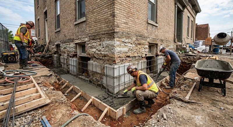 Structural Underpinning in San Bernardino, CA