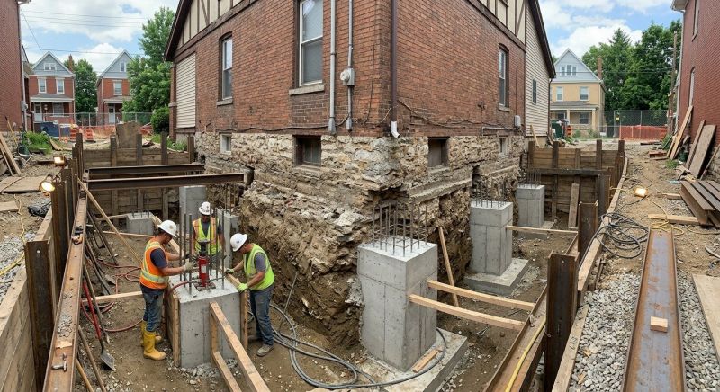 Structural Underpinning in San Bernardino, CA