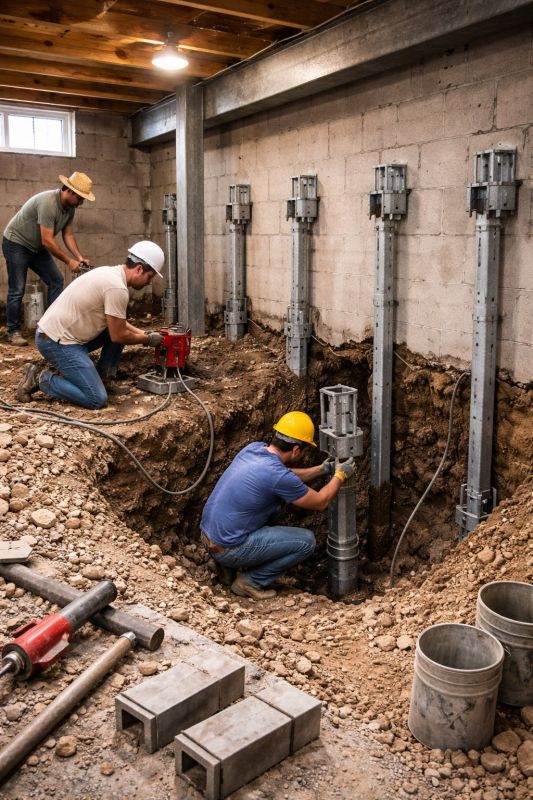 Underpinning Repair in San Bernardino, CA
